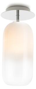 Stropné Lampa Artemide, Gople Mini, stmievateľné, Biela, Obývacia izba, Sklo, Dizajnový