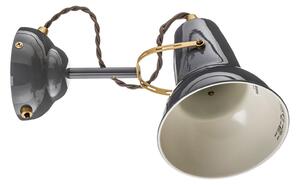 Nástenné Svietidlo Anglepoise, Original 1227 Brass, stmievateľné, Sivá, Obývacia izba, Kov, Industriálny