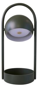 Stolové Lampa FRANDSEN, Ball Portable, stmievateľné, Zelená, Obývacia izba, Kov