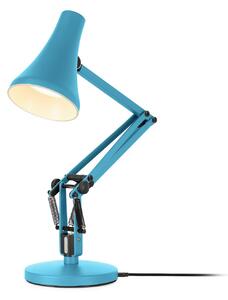 Stolové Lampa Anglepoise, 90 MINI MINI VIVID, stmievateľné, Modrá, Pracovňa, Kov, Industriálny