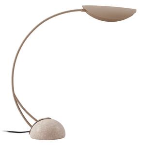 Stolové Lampa Lucande, Rivera, Béžová, Jedáleň, Kov, Moderný