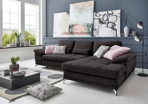 ROHOVÁ SEDAČKA, textil, čierna Sit & More - Sedačky, Online Only