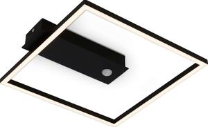 Briloner 3770-015 -LED stropné svietidlo FRAME LED/14W/230V 3000K 32x30 cm čierna