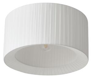 Stropné Lampa Lindby, Virelle, stmievateľné, Biela, Obývacia izba, Tkanina / Textil