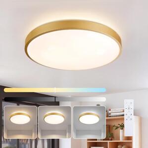 Brilagi - Stmievateľné LED svietidlo GLASS POOL DOUBLE LED/60W/230V 50 cm zlaté + diaľkové ovládanie