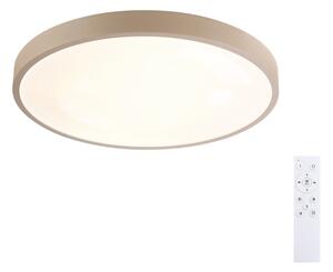 Brilagi - stmievateľné LED svietidlo GLASS POOL DOUBLE LED/48W/230V 40 cm béžová + diaľkový ovládač