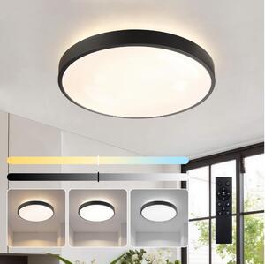 Brilagi - stmievateľné LED svietidlo GLASS POOL DOUBLE LED/48W/230V 40 cm čierne + DO