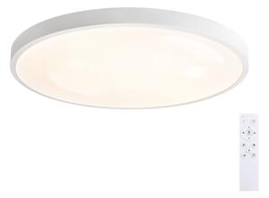 Brilagi - stmievateľné LED svietidlo GLASS POOL DOUBLE LED/80W/230V 60 cm biele + diaľkový ovládač