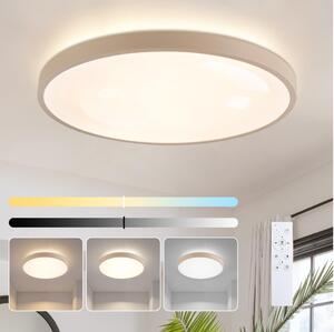Brilagi - stmievateľné LED svietidlo GLASS POOL DOUBLE LED/80W/230V 60 cm béžová + DO
