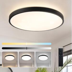Brilagi - LED stmievateľné svietidlo GLASS POOL DOUBLE LED/80W/230V 60 cm čierna + DO