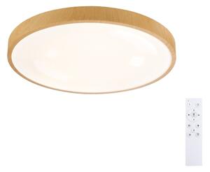 Brilagi-LED Stmievateľné svietidlo GLASS POOL DOUBLE LED/60W/230V 50 cm, dekor dreva + DO