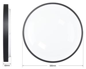 Brilagi - stmievateľné LED svietidlo GLASS POOL DOUBLE LED/60W/230V 50 cm čierne + diaľkové ovládanie