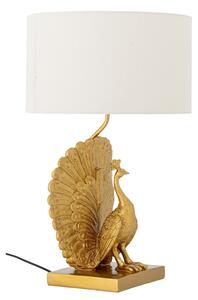 Stolové Lampa Bloomingville, Peacock, Zlatá / Mosadz, Obývacia izba, Plast