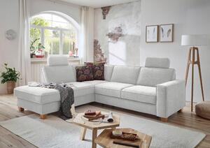 ROHOVÁ SEDAČKA, textil, strieborná Sit & More - Sedačky, Online Only
