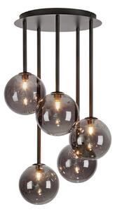 Stropné Lampa Markslöjd, Čierna, Obývacia izba, Kov