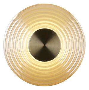 Searchlight 32210AM - LED Stmievateľné nástenné svietidlo CLEO LED/9,4W/230V mosadz