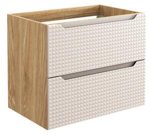 Skrinka pod umývadlo LUXOR Beige 82-70-2S | 70 cm