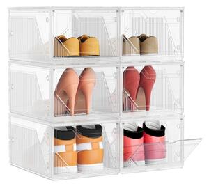 Úložné boxy LSP806WH01 (6 ks)