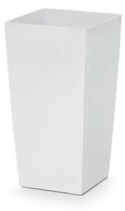 Plastový kvetináč DURS125 12,5 cm - biela
