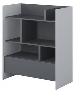 Mirjan24 Regál Bed-Concept BC-25, Farby: sivá / grafit Mirjan24 5903211344572