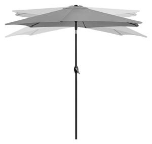 LONGWELL INDUSTRIAL LTD Skladací záhradný slnečník 210 cm - šedý
