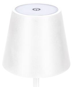 Solight WO69-W - LED stmievateľná nabíjateľná dotyková stolná lampa LUCCA LED/3,7V 2000 mAh biela