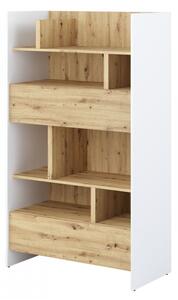 Mirjan24 Regál Bed-Concept BC-27, Farby: biela / dub artisan Mirjan24 5903211344626