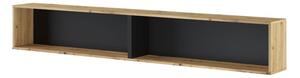 Mirjan24 Polica Bed-Concept BC-30, Farby: dub artisan / čierna Mirjan24 5903211344718