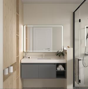 Erga Mia, LED zrkadlo 120x80cm, 3105 lm, 6500K, predné/zadné osvetlenie, ERG-V01-117-1280-00
