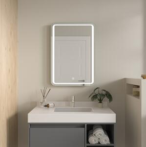 Erga Mia, LED zrkadlo 50x70cm, 1840 lm, 6500K, predné/zadné osvetlenie, ERG-V01-117-5070-00