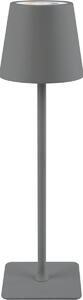 Classbach TL 4025 LED dobíjacia stolná lampa, sivá