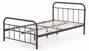 Jednolôžková posteľ 120 cm Lashell 120 (bez matraca) (čierna). Vlastná spoľahlivá doprava až k Vám domov. 1039456