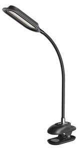 Immax 08998L - LED+CCT stmievateľná stolná lampa s klipom CLIP 7,5W/230V čierna