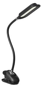 Immax 08998L - LED+CCT stmievateľná stolná lampa s klipom CLIP 7,5W/230V čierna