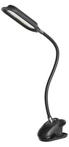 Immax 08998L - LED+CCT stmievateľná stolná lampa s klipom CLIP 7,5W/230V čierna