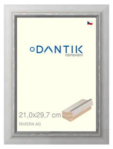 DANTIK rám na obraz 21x29,7 | RIVIERA AG (Sklo Čiré)