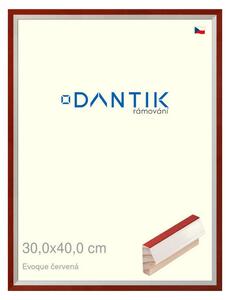 DANTIK rám na obraz 30x40 | EVOQUE červená (Plexi Čiré)