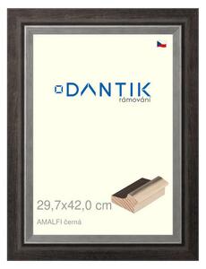 DANTIK rám na obraz 29,7x42 | AMALFI černá (Plexi Čiré)