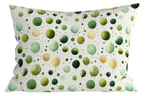 Polybavlnená obliečka na vankúš GREEN TREES POLY 50x70 cm, zelená