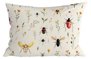 Polybavlnená obliečka na vankúš INSECTA POLY 50x70 cm, farebný