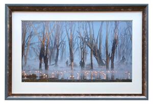 Šilha Václav - Plaměňáci v mlze | 89.4x60.3
