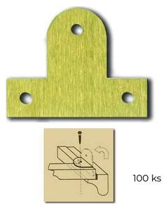 Fixační kování pro uchycení plátna do rámu 1 malé (100 ks)