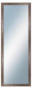 DANTIK - Zrkadlo v rámu, rozmer s rámom 50x140 cm z lišty NEVIS červená (3051)