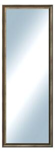 DANTIK - Zrkadlo v rámu, rozmer s rámom 50x140 cm z lišty Ferrosa bronzová (3143)