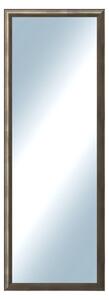 DANTIK - Zrkadlo v rámu, rozmer s rámom 50x140 cm z lišty Ferrosa grafit (3141)