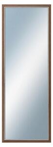 DANTIK - Zrkadlo v rámu, rozmer s rámom 50x140 cm z lišty TAIGA hnedá (3107)