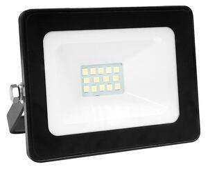 ACA Lighting LED vonkajšie reflektor Q 10W/12-24V DC/3000K/800Lm/110°/IP66, čierny