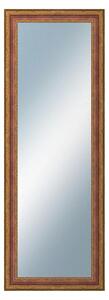 DANTIK - Zrkadlo v rámu, rozmer s rámom 50x140 cm z lišty HRAD červená (3006)