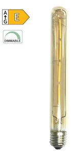 Diolamp LED Filament tubulárna žiarovka Amber T30 4W, 18,5 cm
