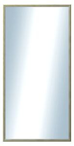 DANTIK - Zrkadlo v rámu, rozmer s rámom 60x120 cm z lišty Y-ka žltá linka (3127)